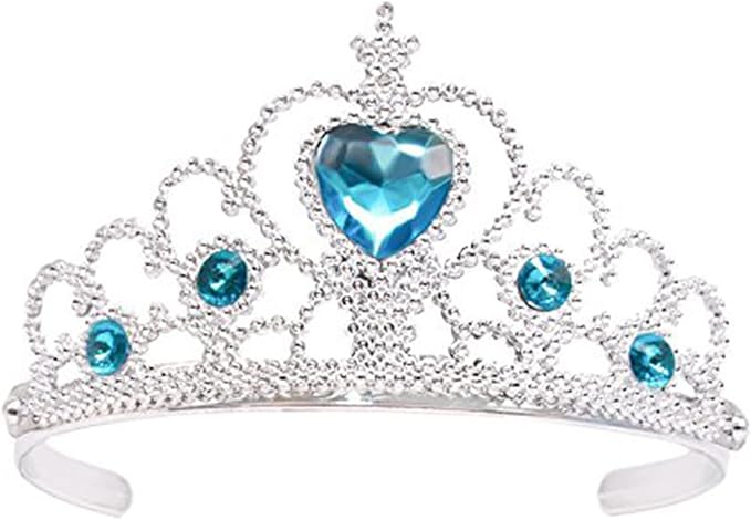 Orgrimmar Princess Dress Up Accessories Gloves Tiara Crown Wand Necklaces Presents for Kids Girls