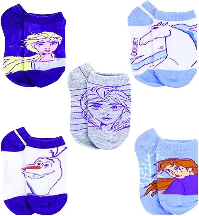 Disney girls No Show Socks