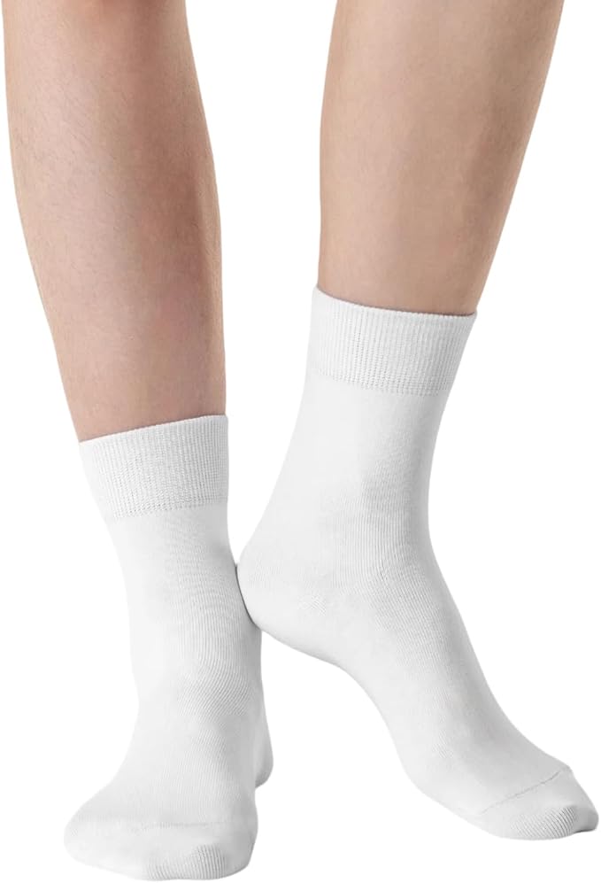 Losa Kute Super Soft Crew Socks Cozy Causal Athletic Socks 6 Pairs