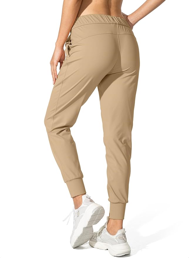 SANTINY Women's Joggers Pants Pockets Drawstring Running Sweatpants for Women Lounge Workout Jogging