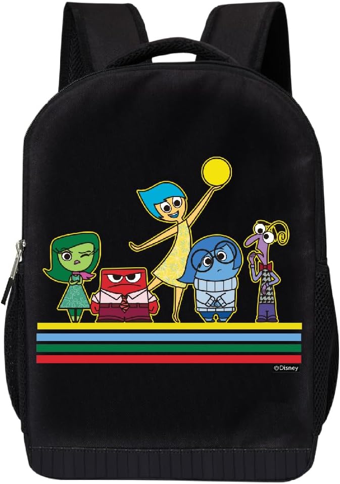 Fast Forward Disney Inside Out Backpack for School | Kids Shoulder Bag Travel Backpack School Backpack | Cute Kids Backpack for Boys, Girls, Toddlers Unisex, CCCF21AM