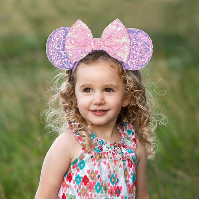 Eisyaa Mouse Ears Bow Headbands