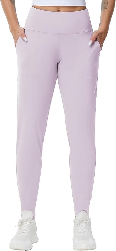 THE GYM PEOPLE Women's Joggers Pants Lightweight Athletic Leggings Tapered Lounge Pants for Workout, Yoga, Running