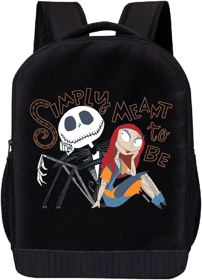 Disney Nightmare Before Christmas Backpack for School | Kids Travel Backpack Jack Skellington School Backpack | Kids Backpack for Girls, Boys, Toddlers, Unisex
