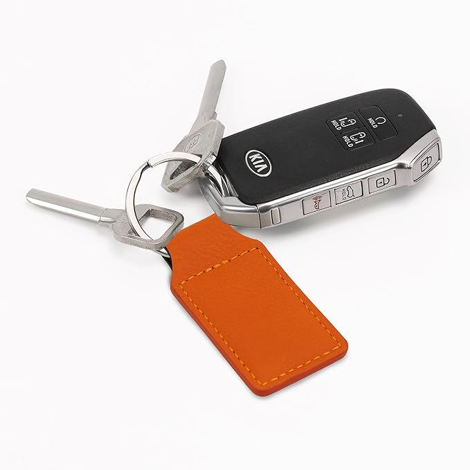 LaserGram Rectangle Keychain, Flag of South Korea, Personalized Engraving Included