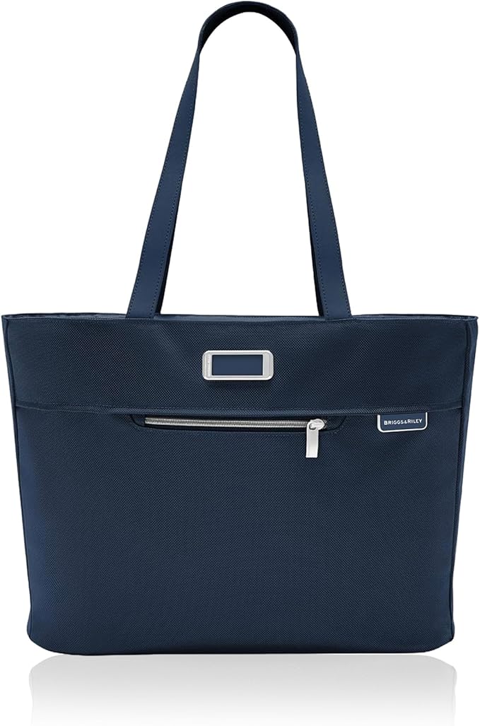 Briggs & Riley Traveler Tote Bag - Nylon Tote Bag for Weekend Travel & Work, Smooth Zipper Closure - Baseline Collection