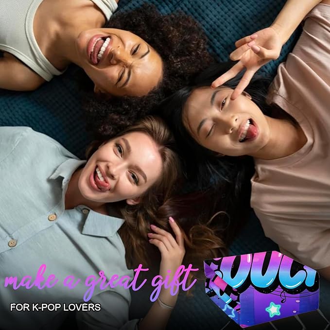 Kpop Couch! Couch! Couch! Gifts Blanket - Ultra-Soft Plush Throw Blanket for Adult, Teen Girls, Music Gifts for Women Friends K-Pop Lovers Merch Stuff, Christmas Birthday Gifts (Purple, 80''x60'')