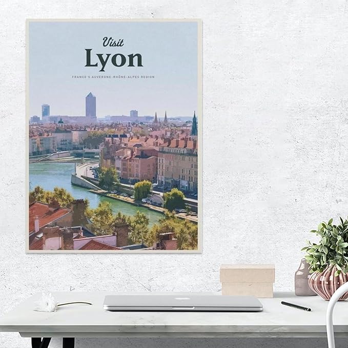 Lyon, France，Jigsaws Puzzles 1000 Pieces Teens Kids Jigsaw Entertainment Toys Brain Challenge Puzzle（50x70cm）-BJ51