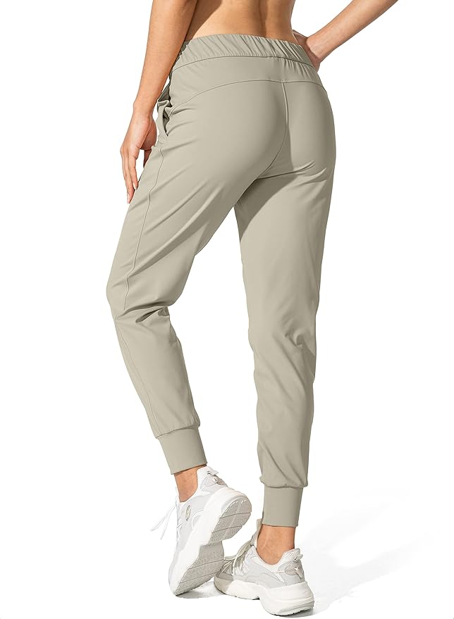 SANTINY Women's Joggers Pants Pockets Drawstring Running Sweatpants for Women Lounge Workout Jogging