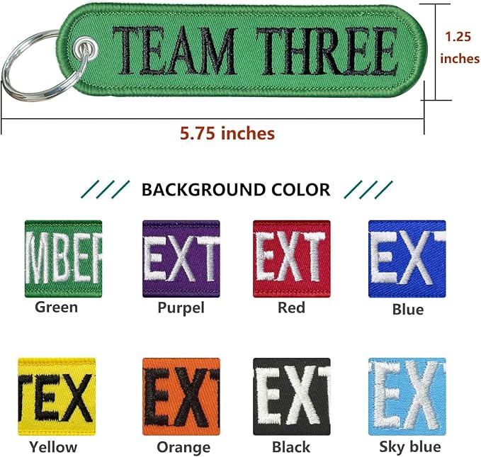 QJS PATCH Customzied Keychain,Personalized Key chain,Key Ring Accessories for Motorcycles,Scooters,Cars and Gifts