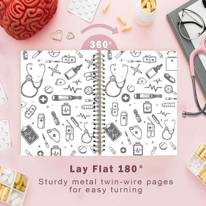 Lacama Nurse Gifts for Women, Nurse Notebook Journal, Gifts for Nurses Coworker, Appreciation Christmas Gift, Nurse Graduation Gift, Nursing School Essentials, Office School Supplies