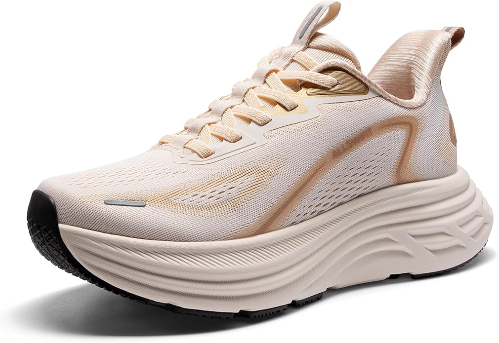 Women's Slip On Walking Shoes Hands-Free Cushion Running Tennis Shoes Non-Slip Comfortable Workout Gym Sports Athletic Fashion Sneakers