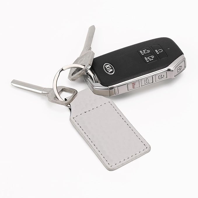 LaserGram Rectangle Keychain, Flag of South Korea, Personalized Engraving Included