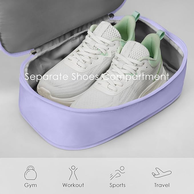 Gym Backpack for Women Men, Lightweight Gym Bag with Shoe Compartment, Waterproof Workout Backpack with Wet Pocket