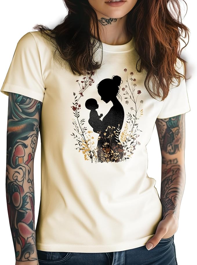 Cute Graphic T-Shirts for Women Crewneck Short Sleeve Tees Vintage Y2K Tops Loose Casual Summer Boho Outfits
