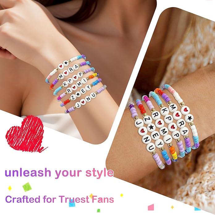 Annymall Korea-Pop Inspired Merch toys Bracelets Sets for Women, Korea-Pop Bracelet Friendship Jewelry, for Huntrix Merchandise for Rumi Mira Zoey Fans Christmas Gifts Cosplay Outfits Decor