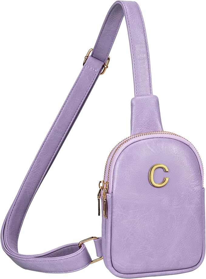 Teacher Appreciation Gifts, Personalized Sling Bag for Women Girls, Mini Letter Bag, Lightweight Crossbody Purses, Thank You Teacher Gifts Ideas from Student, Trendy Stuff Travel Essentials
