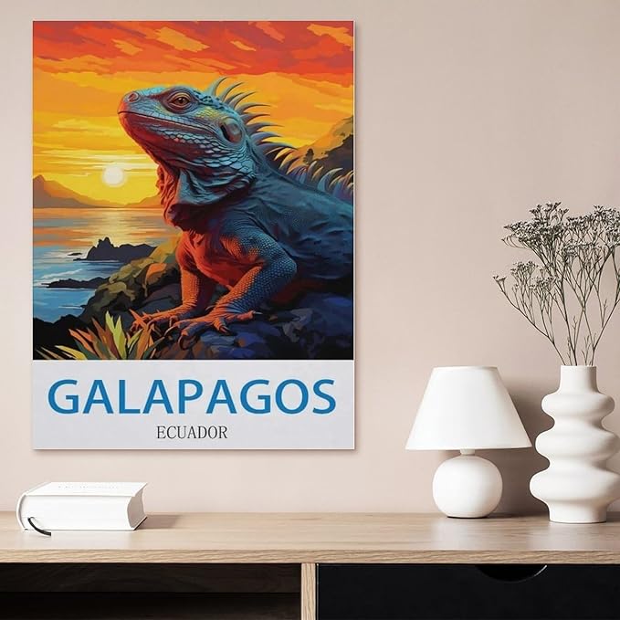 Galapagos Ecuador，Puzzle 1000 Pieces Paper Puzzle Adult Children's Educational Toy Family Decompression Game（38x26cm）-CM29