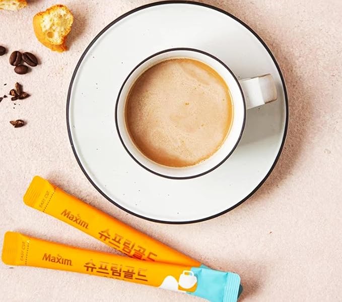 Korean Instant Coffee Mix Stick Pack, Rich & Aromatic 3-in-1 Coffee for Home, Office, Travel, Camping_13.5g x 20ea (0.48oz Each)