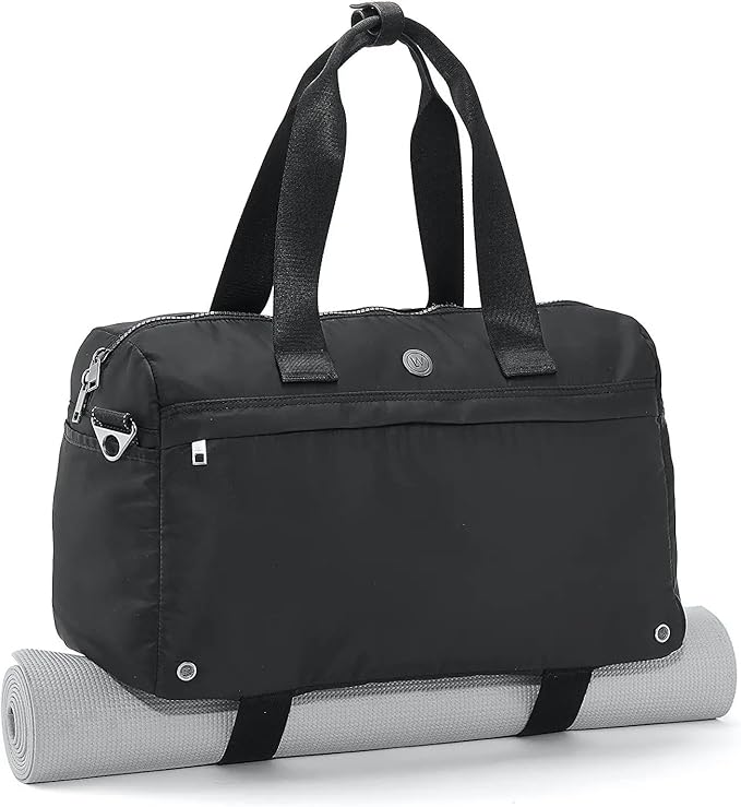 Live Well 360 Core 2.0 Fitness Bag - Stylish Sports Duffel Bag for Gym, Yoga, Work, Daily Commute, Travel & Weekend Getaway