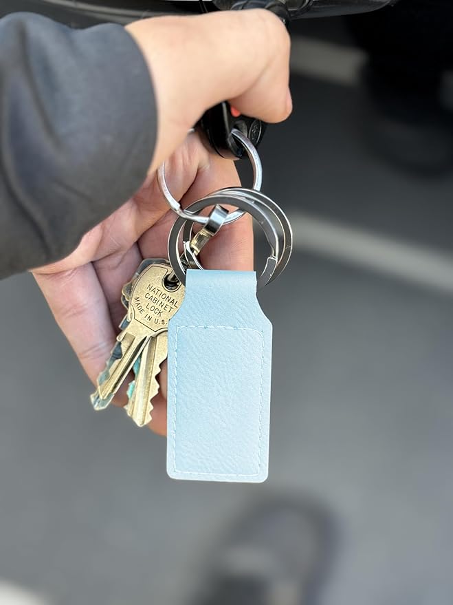 LaserGram Rectangle Keychain, Flag of South Korea, Personalized Engraving Included