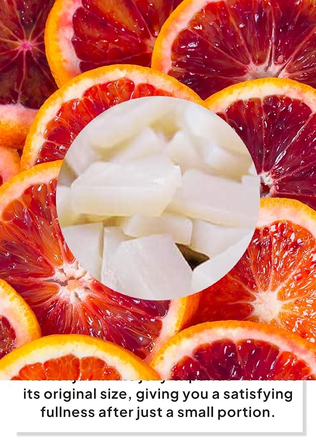 Korean Food Low Calories Squeeze Konjac Jelly Moro Blood Orange Flavor, Fish Collagen, Vitamin, Zero Sugar, Chewier Texture Health&Beauty (Net WT 5.07 oz, Pack of 10) 곤약젤리