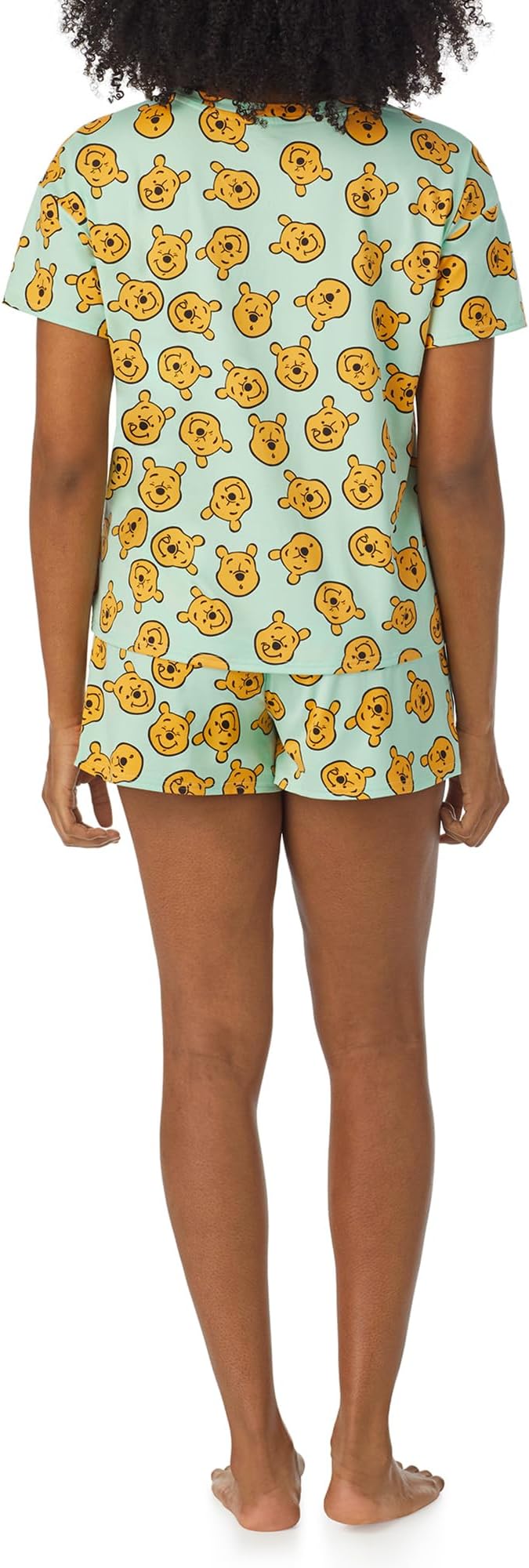 Richard Leeds International Womens Pajama Sets Disney | Hello Kitty |Snoopy Soft Stretch 2 Piece Short Lounge Sets for Women