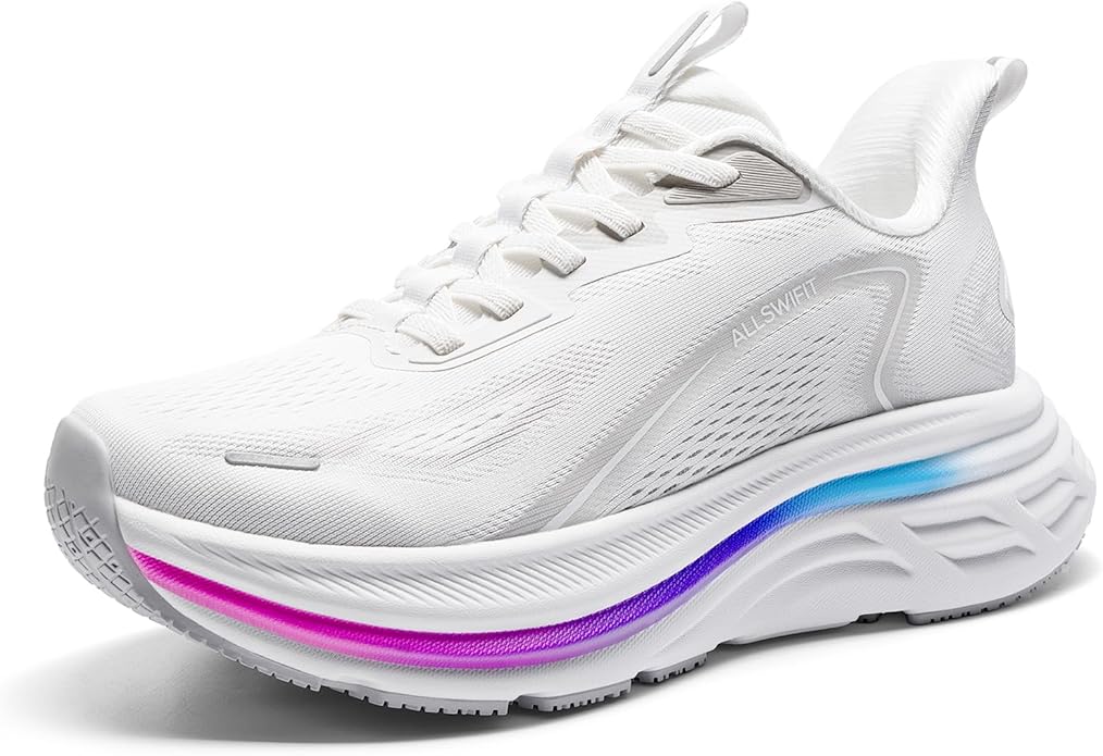 Women's Slip On Walking Shoes Hands-Free Cushion Running Tennis Shoes Non-Slip Comfortable Workout Gym Sports Athletic Fashion Sneakers