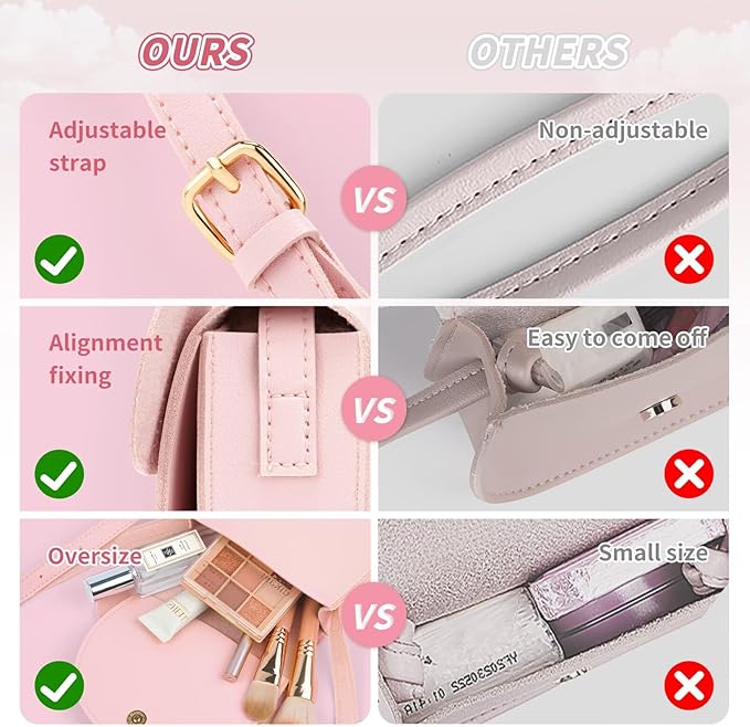QLOVEA Toddler Purse Gifts for Girls, Little Girl Purse Kids Wallet Crossbody Bag, Birthday Gifts for 3 4 5 6 7 8 Year Old Girl (V, Pink)