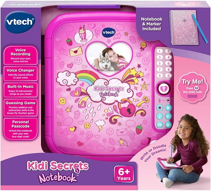 VTech Kidi Secrets Notebook, Pink