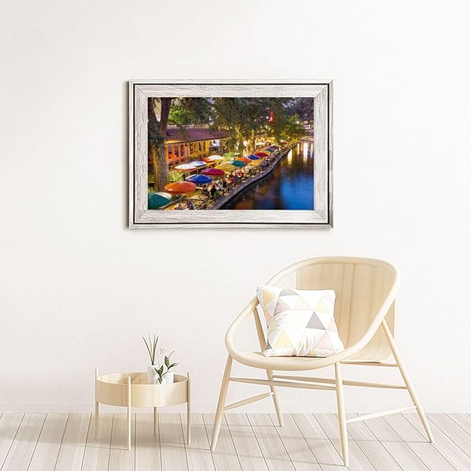 Jigsaw Puzzles for Adults 500 Piece,Caminata fluvial en San Antonio,Texas,Large Family Puzzle Game Artwork for Adults Teens Gift Toys