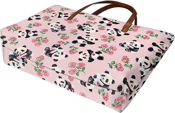 Womens Zip Up Tote Handbag Daisy Print Large Capacity Tote Purse Handbag Big Tote Bag Purse For Work Laptop