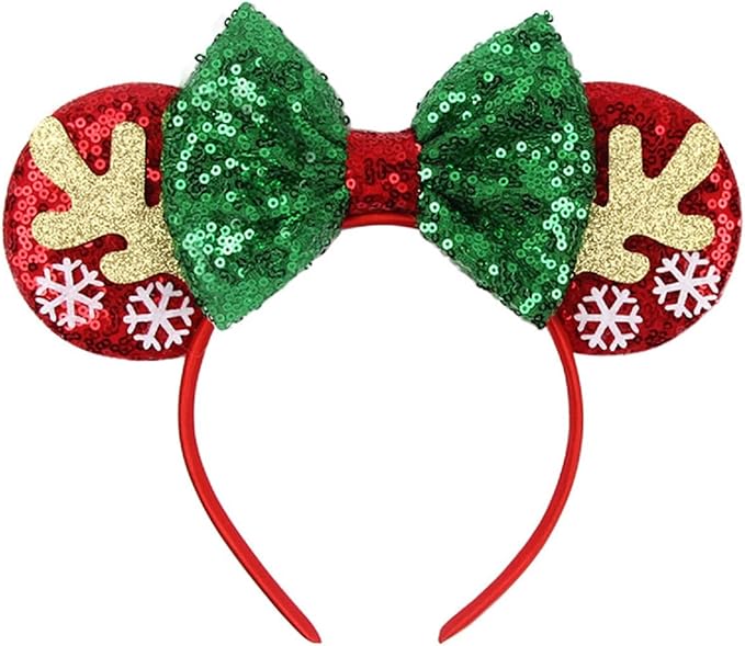 Eisyaa Mouse Ears Bow Headbands