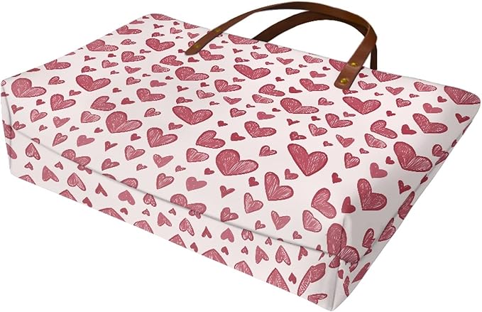 Womens Zip Up Tote Handbag Daisy Print Large Capacity Tote Purse Handbag Big Tote Bag Purse For Work Laptop
