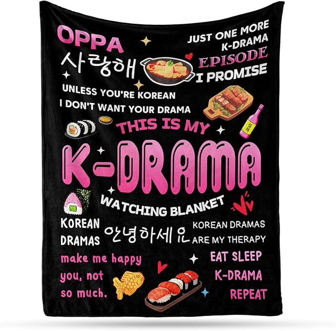 Kpop Blanket Gifts for K-Pop Fans - Super Soft Flannel Kpop Blankets for Girls Teen Fans Bedding Couch Sofa - Korean Kpop Merch Fandom Throw for Idol Lovers Dorm Decor Christmas (Style 03, 60 X 80)