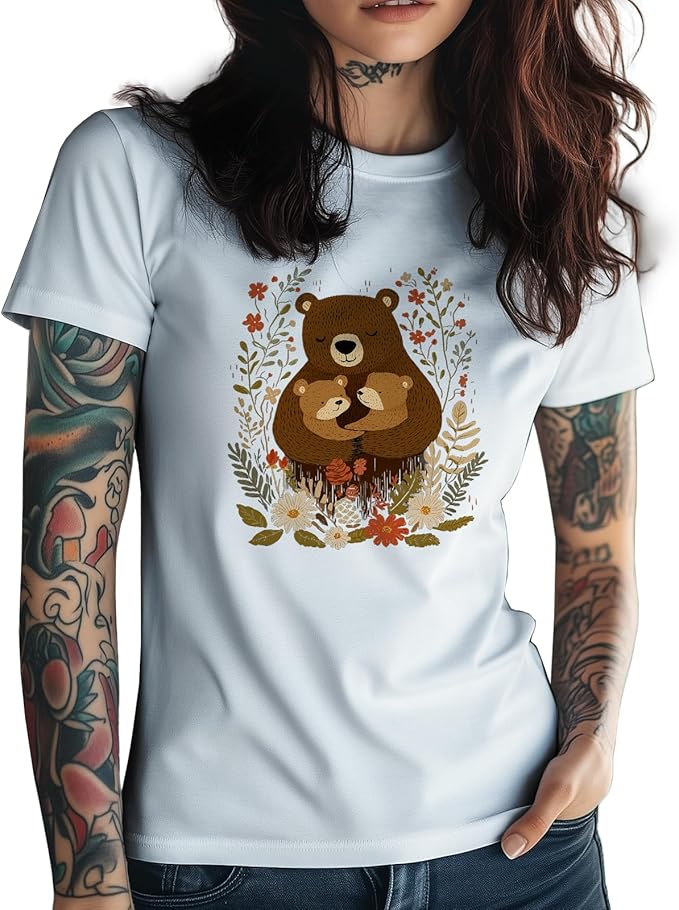Cute Graphic T-Shirts for Women Crewneck Short Sleeve Tees Vintage Y2K Tops Loose Casual Summer Boho Outfits