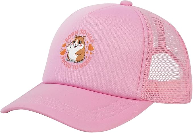 Born to yap Forced to Work Hat Funny Trucker Hats for MenBaseball Hat Birthday Gifts