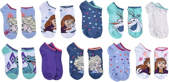 Disney Frozen girls No Show Socks