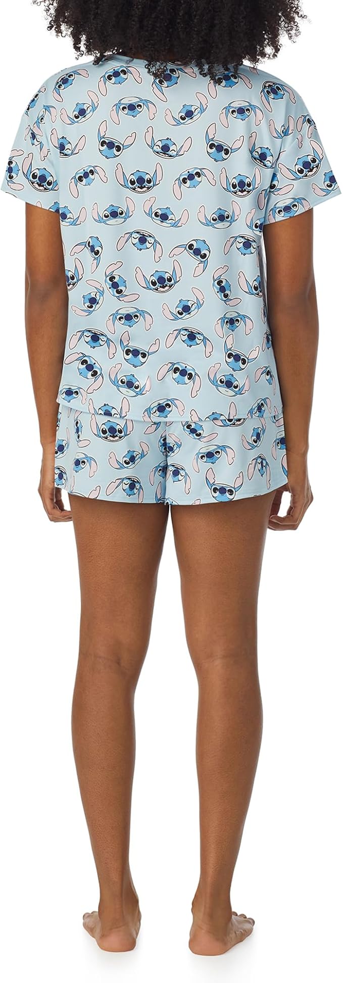 Richard Leeds International Womens Pajama Sets Disney | Hello Kitty |Snoopy Soft Stretch 2 Piece Short Lounge Sets for Women