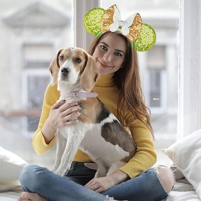 Eisyaa Mouse Ears Bow Headbands