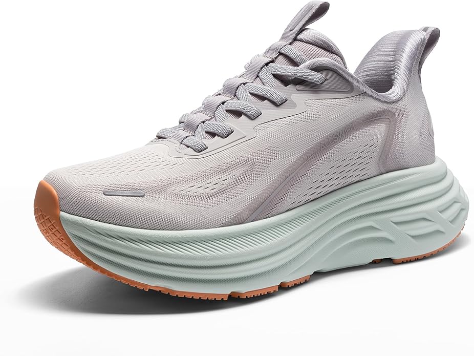 Women's Slip On Walking Shoes Hands-Free Cushion Running Tennis Shoes Non-Slip Comfortable Workout Gym Sports Athletic Fashion Sneakers