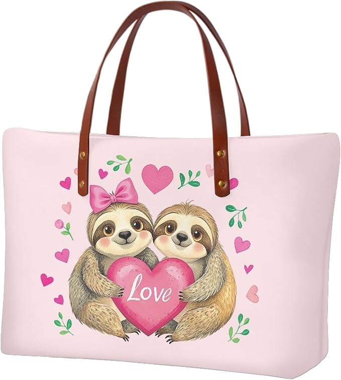 Womens Zip Up Tote Handbag Daisy Print Large Capacity Tote Purse Handbag Big Tote Bag Purse For Work Laptop