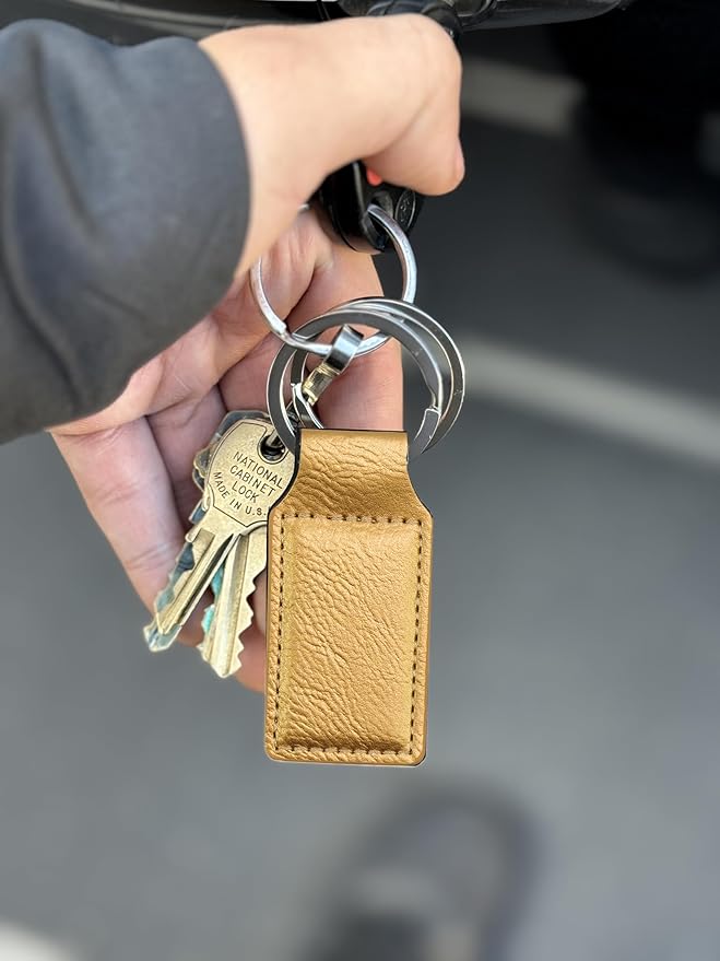 LaserGram Rectangle Keychain, Flag of South Korea, Personalized Engraving Included
