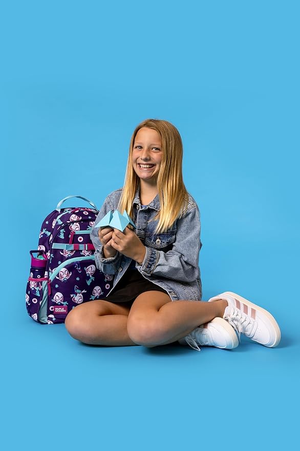 Simple Modern Large Marvel Kids Backpack for School Girls and Boys | Elementary Backpack for Teen | Fletcher Collection | Kids - 16" tall | Spider Gwen