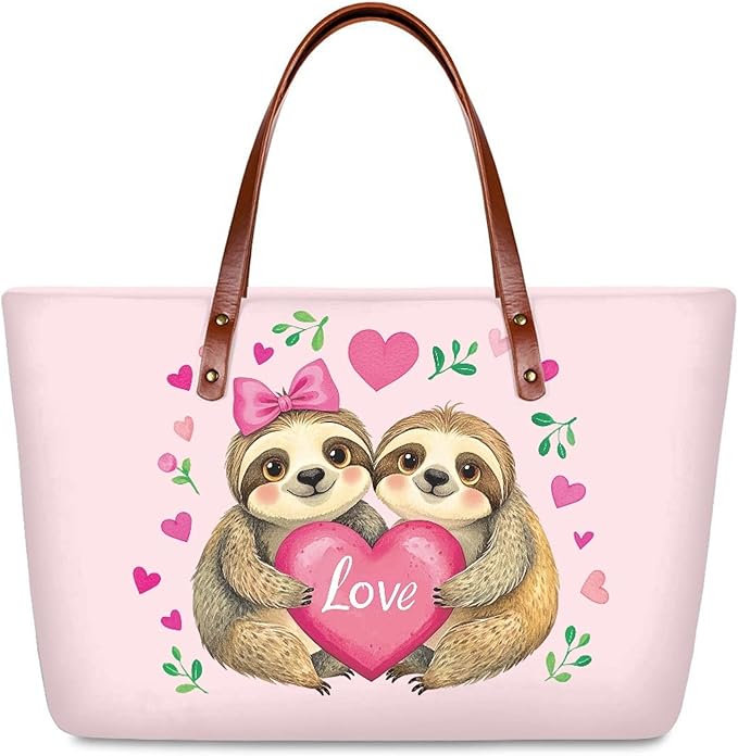 Womens Zip Up Tote Handbag Daisy Print Large Capacity Tote Purse Handbag Big Tote Bag Purse For Work Laptop