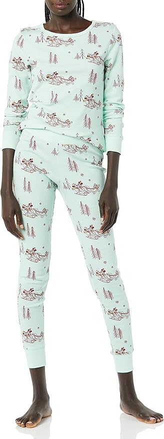 Amazon Essentials Disney | Marvel | Star Wars Women's Snug-Fit Cotton Pajama Sleepwear Sets