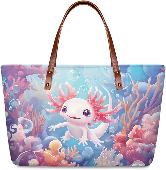 Womens Zip Up Tote Handbag Daisy Print Large Capacity Tote Purse Handbag Big Tote Bag Purse For Work Laptop