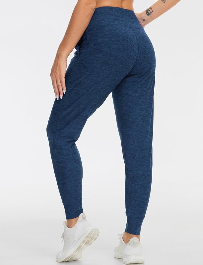THE GYM PEOPLE Women's Joggers Pants Lightweight Athletic Leggings Tapered Lounge Pants for Workout, Yoga, Running