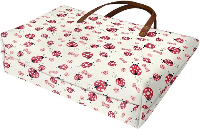 Womens Zip Up Tote Handbag Daisy Print Large Capacity Tote Purse Handbag Big Tote Bag Purse For Work Laptop