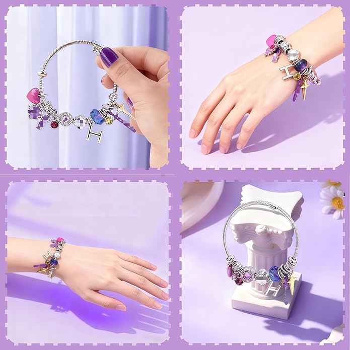 BEMKWG KPop Jewelry Bracelet K Pop Merch Charms Braclet Stuff Items Matching Accessories Demon Hunters Bangle, Gift for Women, Korea for Fans